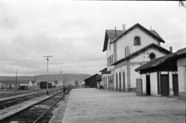 Estación de Ciudad Rodrigo (Salamanca) de la línea de Salamanca a la Frontera Portuguesa