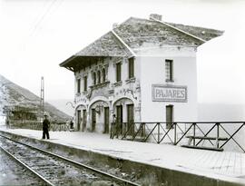 Estación de Pajares de la línea de León a Gijón