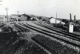 Ampliación de vías de la estación de Lebrija en la línea de Sevilla a Cádiz, lado Sevilla