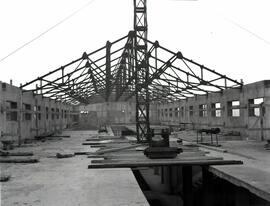 Talleres de Material Fijo de la estación de Valladolid - Campo Grande de la línea de Madrid a Irún