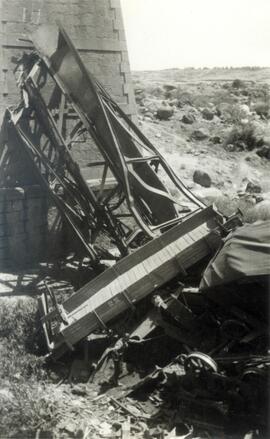 Accidente en el puente de Los Jarales y reconstrucción del mismo.