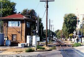 Cruce de las líneas C&IM y NS, en Sprinfield, Illinois