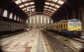 Andenes de la estación de La Coruña, también denominada Coruña - San Cristóbal