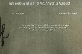 TÍTULO DEL ÁLBUM: Información gráfica de los principales daños causados por las intensísimas lluv...