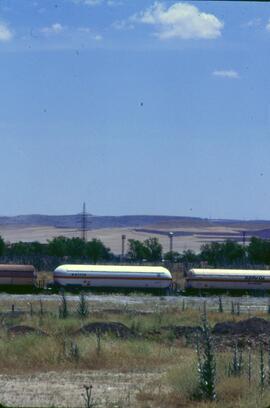 Vagones cisterna de Saltra y Repsol Butano