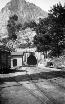 Estación de El Chorro en la línea de Córdoba a Málaga, situada en el término municipal de Álora
