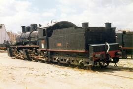 Locomotora de vapor RENFE 060 - 4013 de la serie 060-1011 a 060-4014, (ex Central de Aragón nº 53)