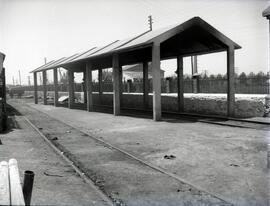 Foso de reconocimiento de locomotoras de los talleres de la estación de Valencia - Norte