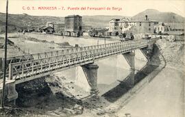 Puente metálico del Tranvía o Ferrocarril Económico de Manresa a Berga