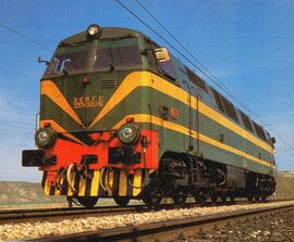Locomotora de línea serie 333 - 020 - 6