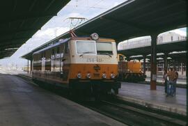 Locomotoras eléctricas de la serie 250 - 600 de Renfe. 1 a 8