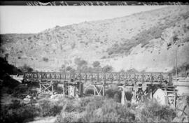 Puente del río Tamujar (Despeñaperros). Situado en el km 269,540 de la línea Alcázar-Manzanares-C...