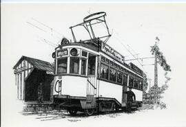 Tranvía nº 101 de los Tranvías Eléctricos de Vigo S.A.
