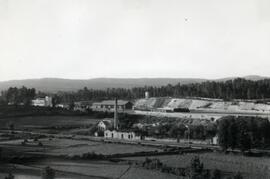 Vista general de la estación de Carballino, del trayecto Orense - Carballino, perteneciente al tr...