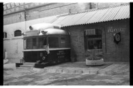 Cabeza de automotor diésel TAF de la serie 595 de RENFE, en concreto el nº 595-039-9 habilitado c...