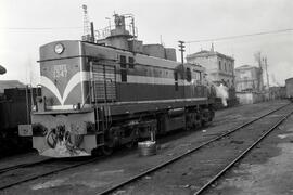 Locomotora diésel - eléctrica 1347 de la serie 1301 a 1350, luego renumerada dentro de la serie 3...