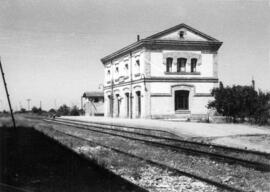 Estación de Vilanova de la Barca de la línea de Lérida a Pobla de Segur