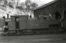 Locomotora de vapor 031 T, 28 "El Ebro" fabricada por Seraing con número de fábrica 167...