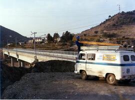 Obras de electrificación de ferrocarriles