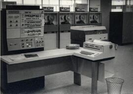 Ordenador IBM 360 Modelo 40 del Departamento de controles de Dirección