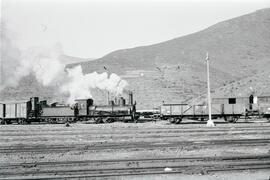 Locomotora de vapor de la serie 030 - 2577 a 2608, ex MZA nºs 454 - 485 y fabricada por Hartmann ...