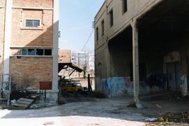 Situación a mediados de enero de 1999, de la nave que utilizaba el GIRE y situada en Delicias