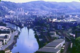 Vista panorámica de Bilbao