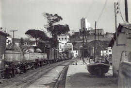 Estación de San Pol, vías lado Gerona