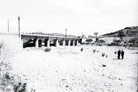 Puente o viaducto de hormigón de 6 tramos y 130 m de longitud, situado en el km 62,654 de la líne...