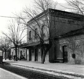 Estación de Los Rosales, situada dentro del término de Tocina