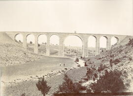 Viaducto de Peñaflor en la línea de Calatayud a Valencia