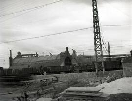 Estación de Ávila. Depósito de material y tracción