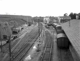 Estación de San Sadurní de Noya de la línea de Tarragona a Barcelona por Martorell (línea del int...