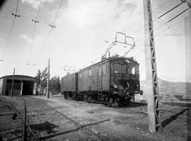 Locomotoras eléctricas trifásicas (Ex Sur, Ex Andaluces) que circuló en el tramo de Gérgal a Sant...