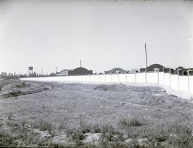 Talleres de Material Fijo de la estación de Valladolid - Campo Grande de la línea de Madrid a Irún