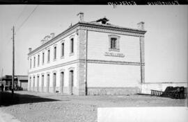 Estación de Tomelloso de la línea de Argamasilla de Alba a Tomelloso, también denominada de Cinco...