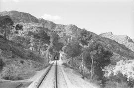 Túnel de la línea de Puebla de Híjar a Tortosa, también conocida como Val de Zafán a San Carlos d...
