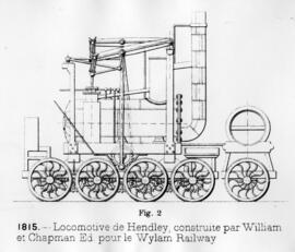 Gráficos de locomotoras de vapor / material rodante