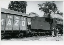 Choque de trenes en Los Corrales de Buelna - Las Fraguas de la línea de Venta de Baños a Santander