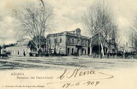 Estación de Málaga de la línea de Córdoba a Málaga