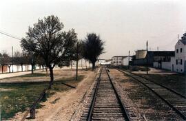 TÍTULO DEL ÁLBUM: [Fotografías de la línea cerrada al tráfico de viajeros de Villacañas a Quintan...