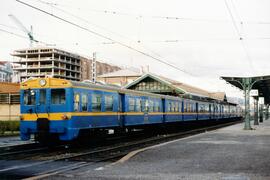 Unidades eléctricas serie 439 construidas por la Compañia Auxiliar de Ferrocarriles (CAF), CENEME...