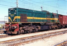 Locomotora diésel - eléctrica 314-001-9 (ex RENFE 1401) serie 314-001 a 314-1401