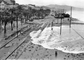 Destrozos por el temporal