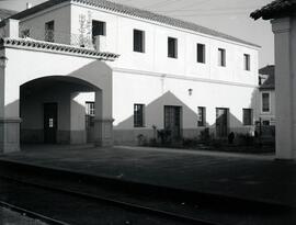 Estación de Valencia de Alcántara de la línea de Cáceres a la Frontera Portuguesa