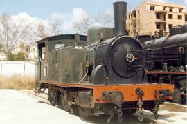 Locomotora de vapor RENFE 030 - 2476 de la serie RENFE 030-2471 a 030-2478 (Ex Central de Aragón ...