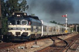 Locomotora diésel 4001-T "Virgen de Covadonga", luego renumerada como 354 - 001 dentro ...