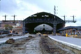 Proceso de las obras de remodelación de la estación de Madrid - Atocha para el AVE