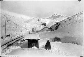 Puerto de Pajares (Asturias) totalmente nevado