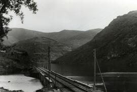 Puente en la línea de Palencia a La Coruña